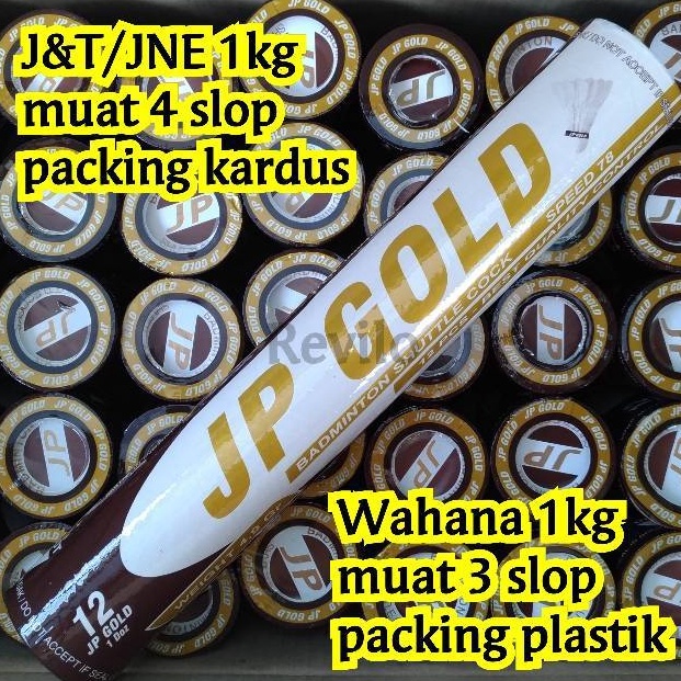 KODE O26J JP GOLD PREMIUM Badminton Shuttlecock Kok Bulutangkis JP PRO Revilo