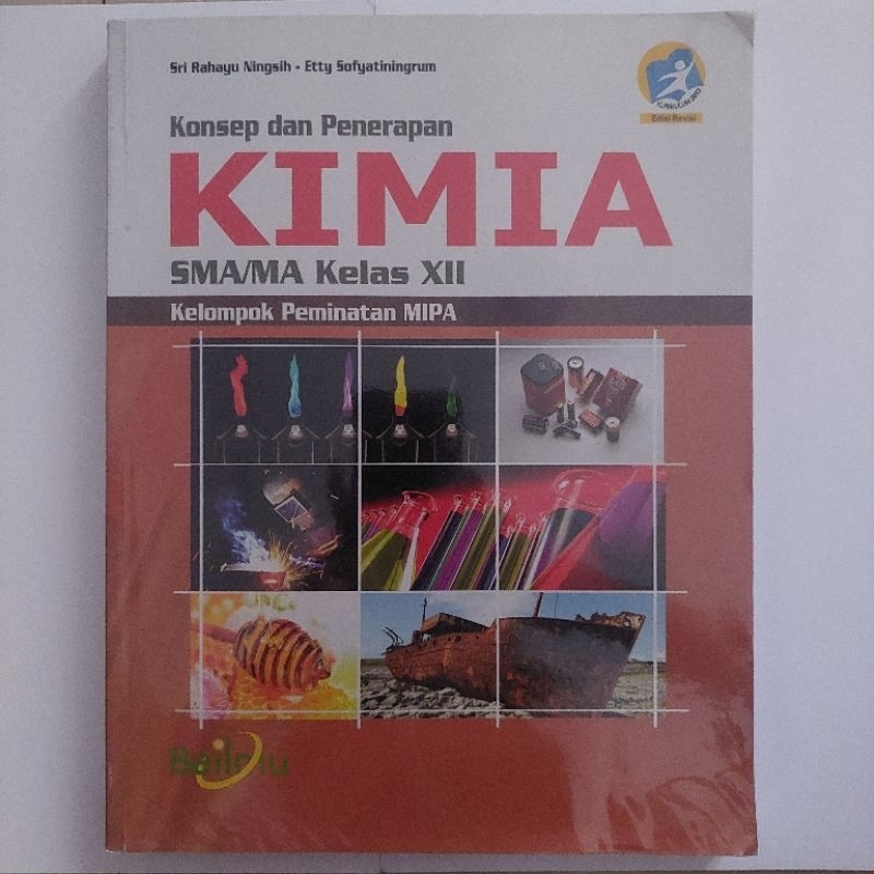 

Bailmu Kimia SMA/MA Kelas 12 Kurikulum 2013