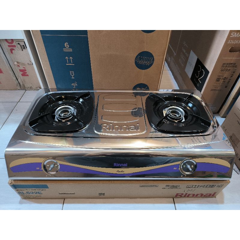 kompor Rinnai 522E /kompor 2 tungku Rinnai