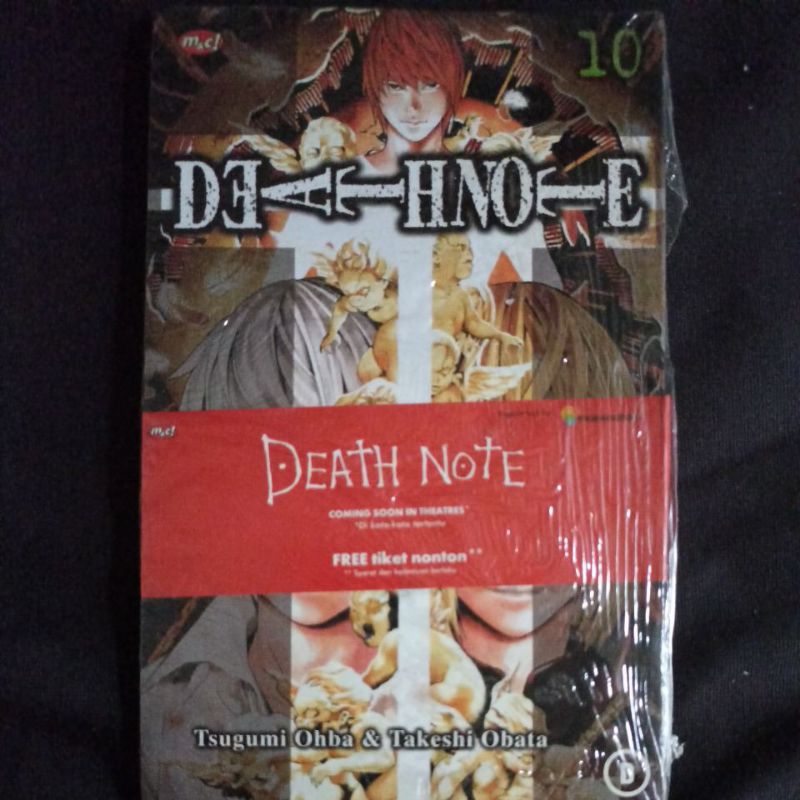 Komik Death note 10 (segel)