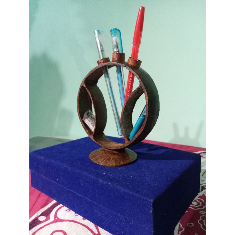 

Tempat Pensil Aesthetic dari Batok Kelapa