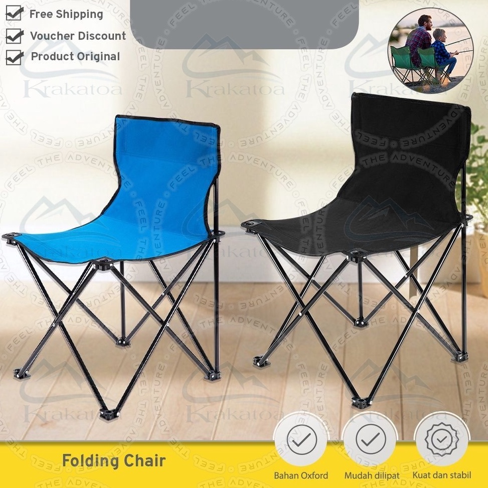 Terbaik Bangku Lipat Outdoor Ukuran Besar  Ekstra Besar Kursi Portable Pancing Mancing Camping Pikni