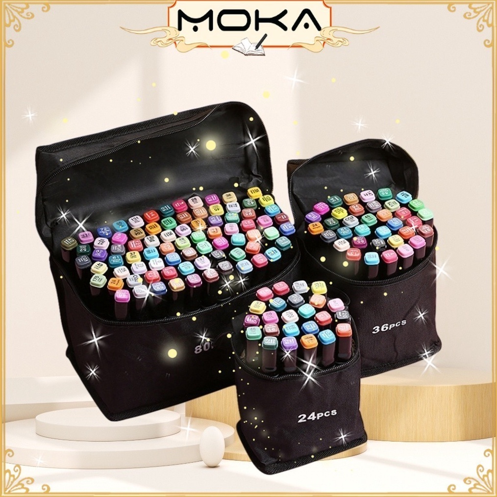 

KODE H27G MOKA 24PCS SPIDOL TOUCH ART MAKER GRAPHIC ART MAKER PEN COLOR SPIDOL WARNA 24 SET MKP34