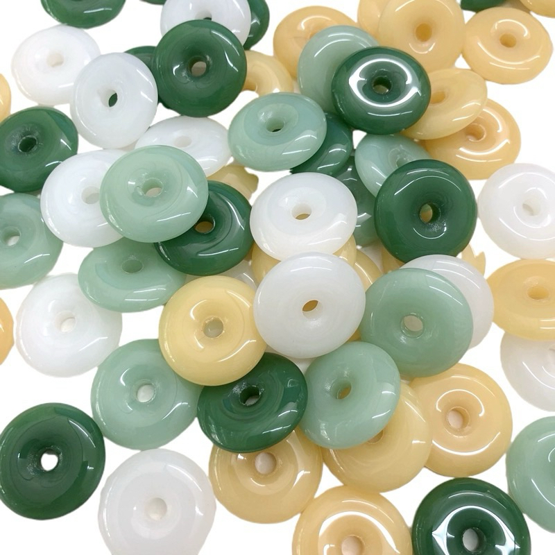 liontin giok cina asli batu alam pria wanita