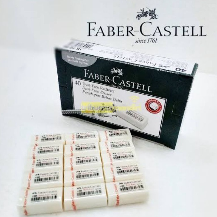 

KODE R25R Penghapus Faber Castell Kecil Putih 1pak