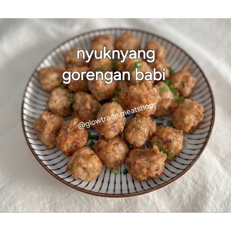 

bakwan goreng babi non halal isi 10