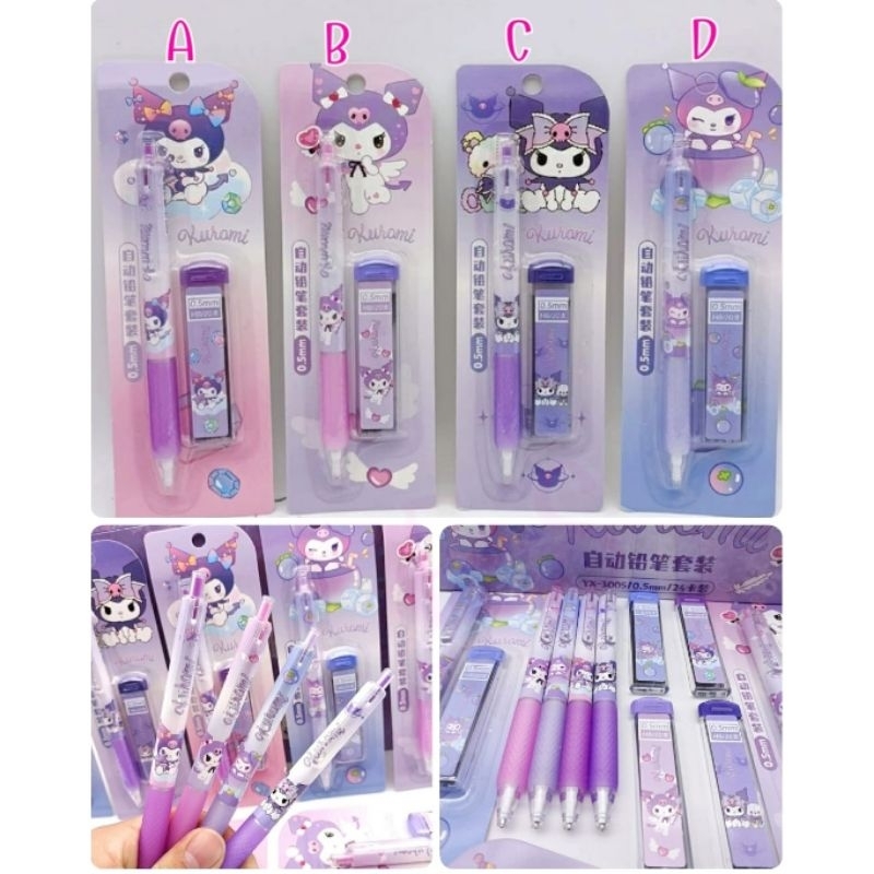

CL Set pensil mekanik Kuromi series