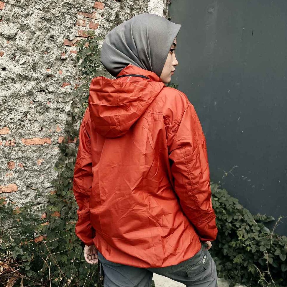 KODE F75O Ircoofficial windbreakers jaket olahraga pria parasut jogging pembakar lemak  Jaket lipat 