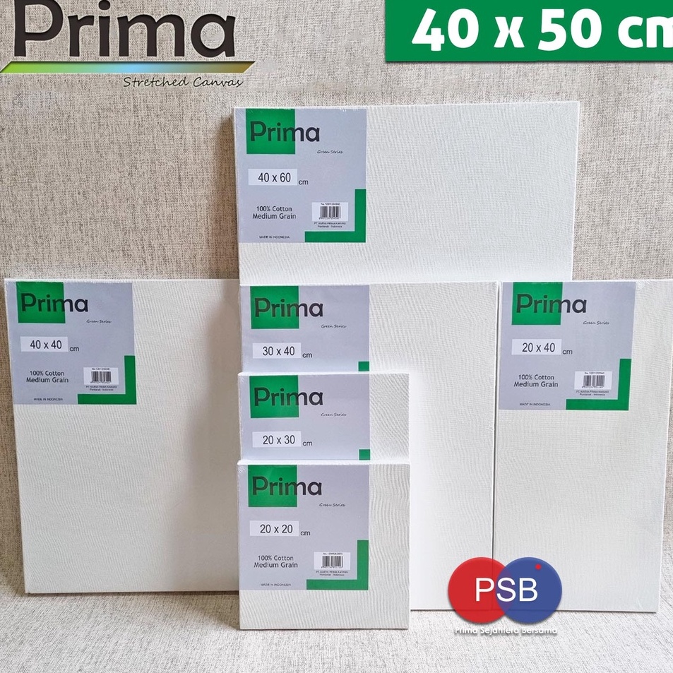 

Kanvas Lukis Prima 4x5 cm Green Series Painting Canvas