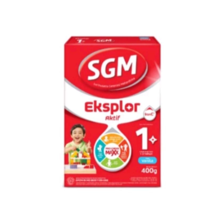 

SUSU SGM EKSPLOR 1+ VANILA/MADU 400G