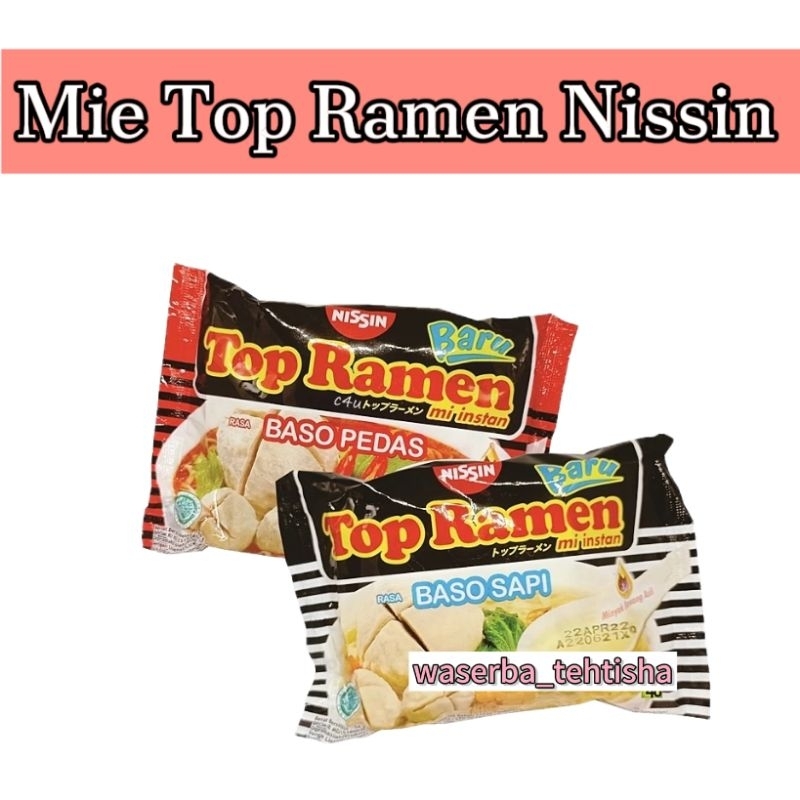 

waserba_tehtisha| Top Ramen Nissin/ Mie Top Ramen Kuah