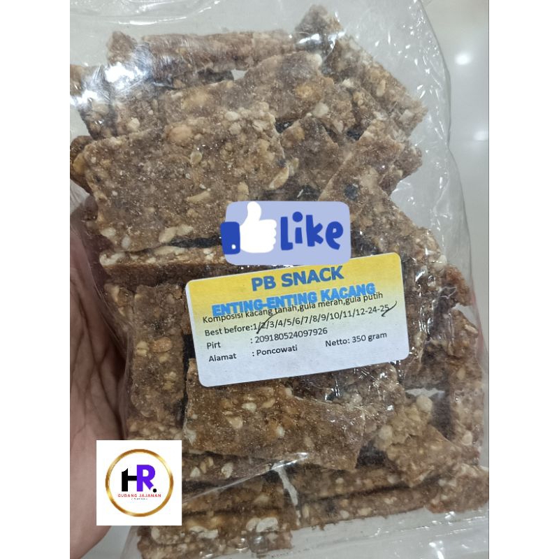 

enting enting kacang / snack / jajanan / cemilan / makanan ringan