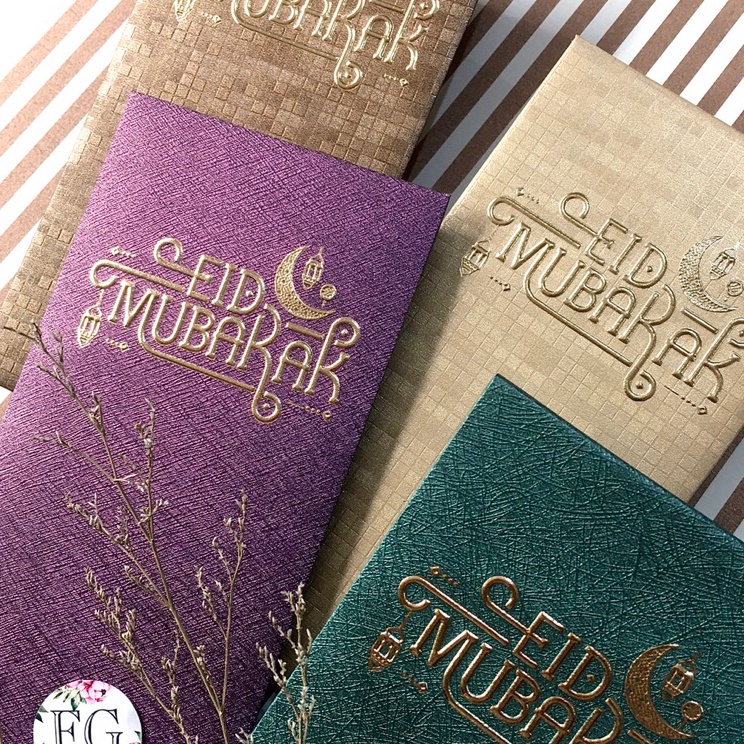 

Amplop Idul Fitri Lebaran Classy Eid 5pcs stiker seal by fgpaper