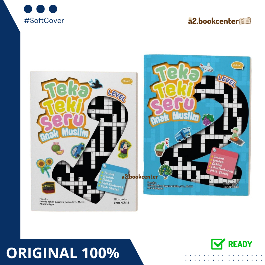 [ABC] READY Teka Teki Seru Anak Muslim Ahlan / Teka Teki Silang Untuk Anak / TTS Matematika