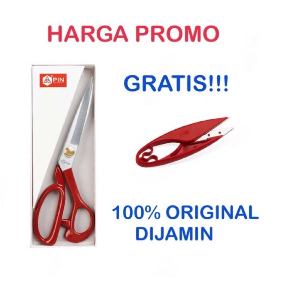 

KODE H33R Gunting Bahan Kain Kertas Multifungsi PIN 8 9 112