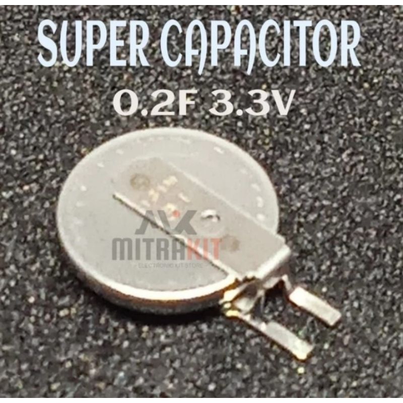Panasonic Super Capacitor 0.2F 3v3 Super Capacitor 0.2F 3.3V