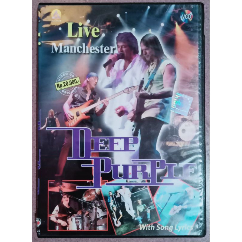 VCD original konser deep purple live Manchester