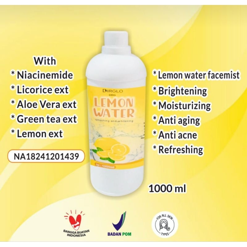 Toner Pelicin Aroma Lemon 1 Liter bpom