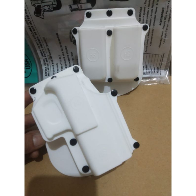 Sarung Holster HS Putih 1 set