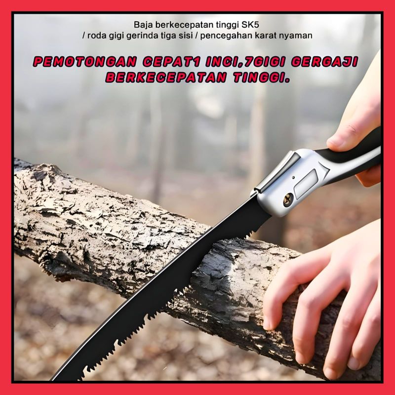 GERGAJI LIPAT SUPER TAJAM PRAKTIS
