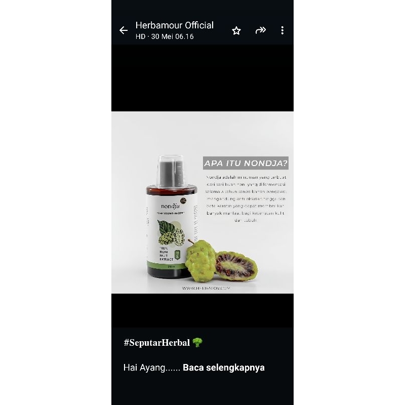 

minumanmengkudu / herbamour / herbalove / minumansehat