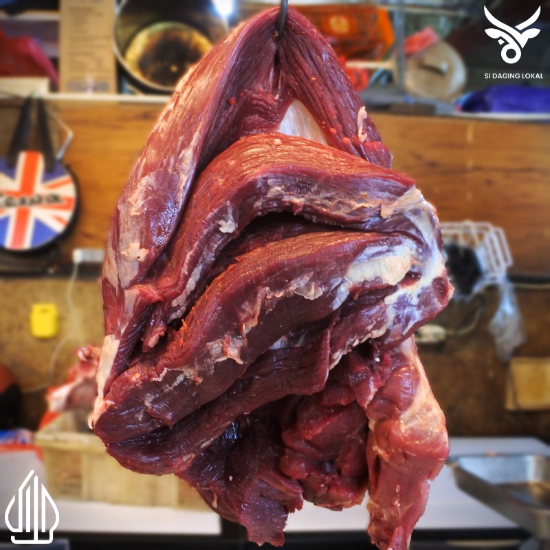 

Daging sapi bagian paha belakang panutup - 1 kg