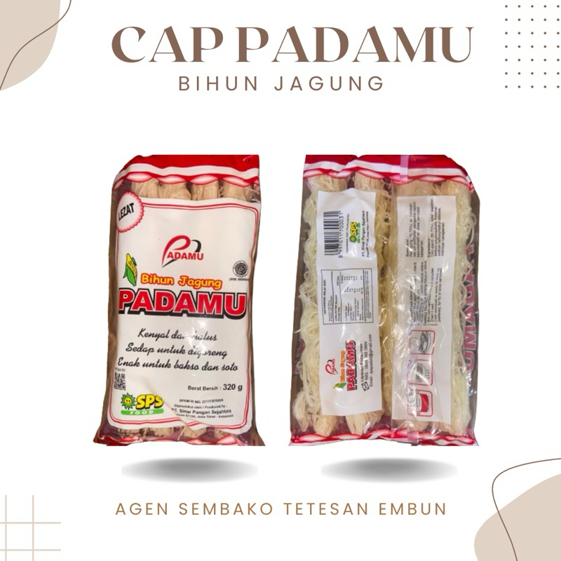 

Bihun Jagung cap padamu isi 4 keping 320g