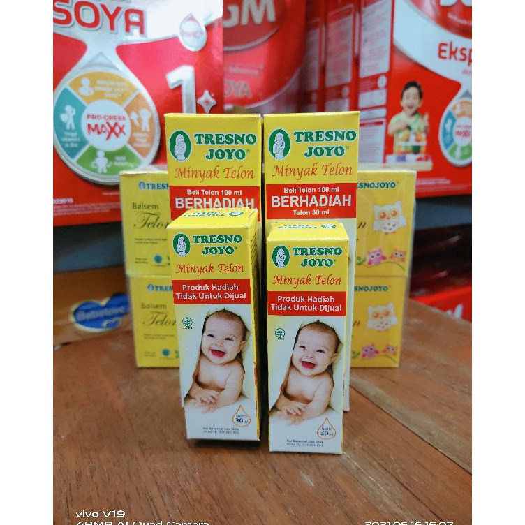 

Minyak telon tresnojoyo 1 ml3 ml