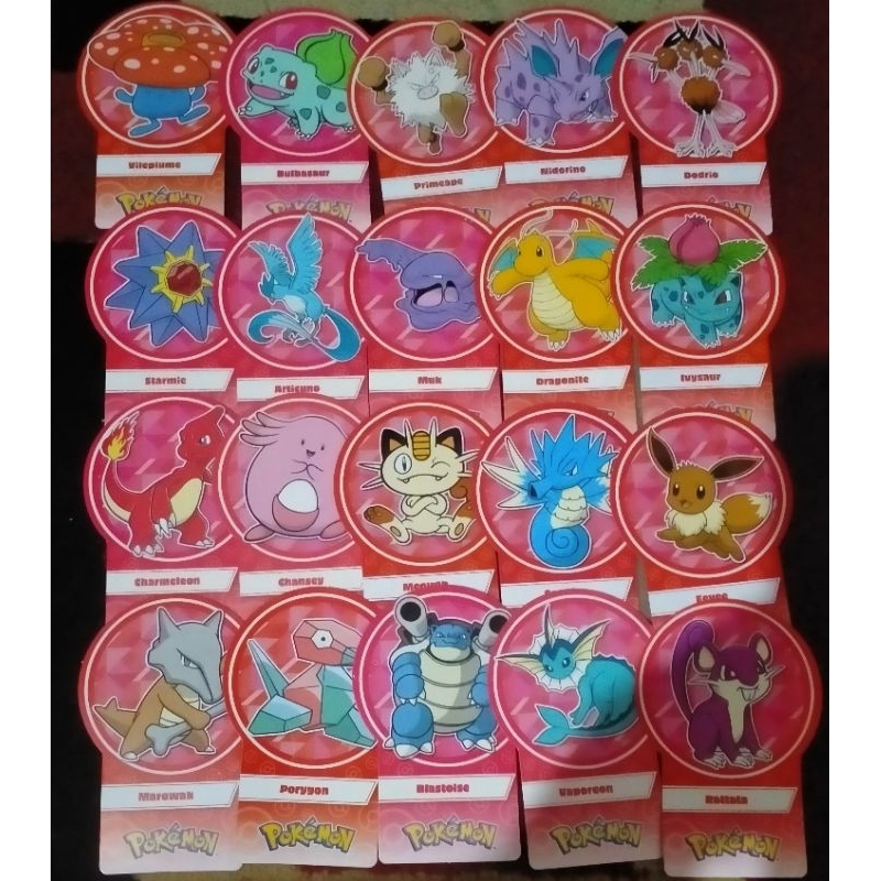 Kartu pokemon choki-choki merah