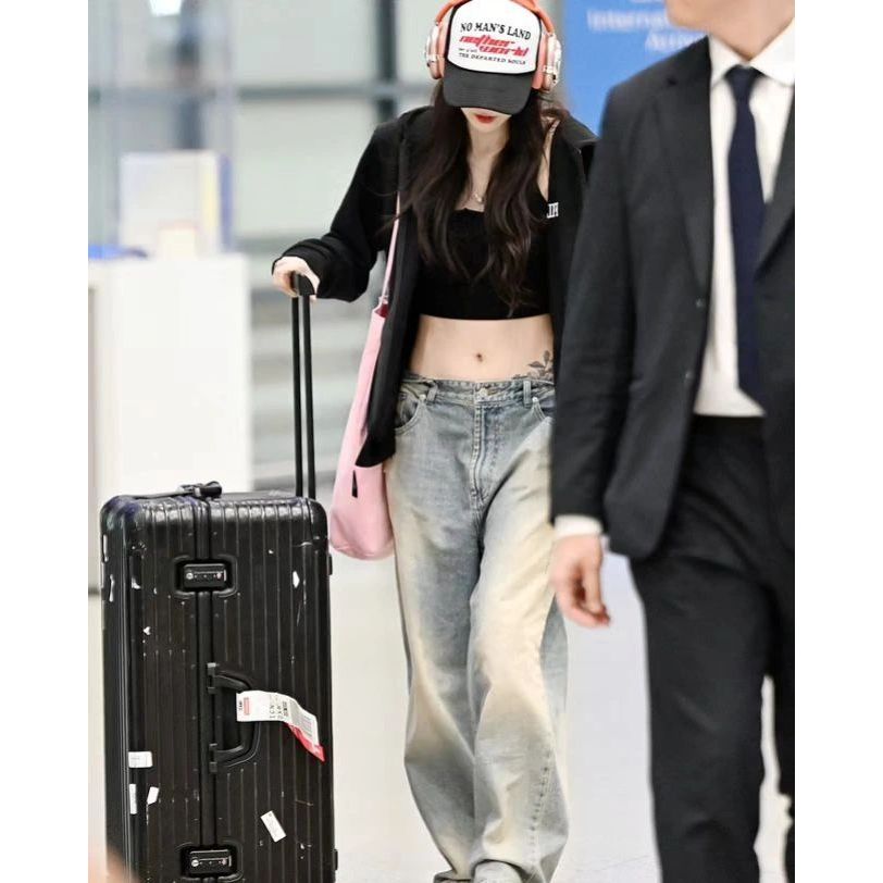 Celana Jeans retro Han so hee