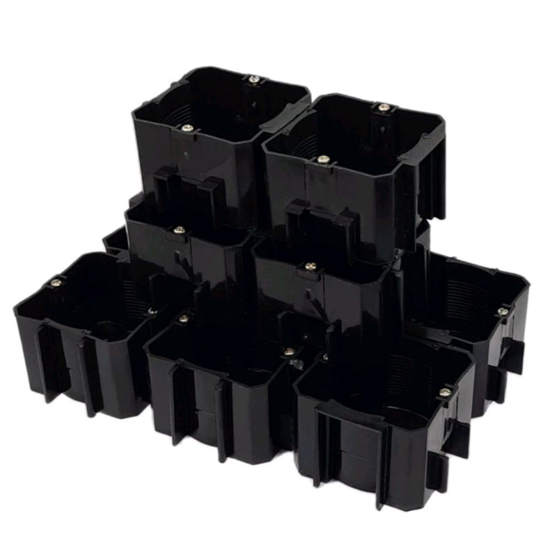 1DUS 300PCS Ib dus kotak mangkok tanam tembok sakalar ib inbo dus segi buat stop kontak tanam sakala