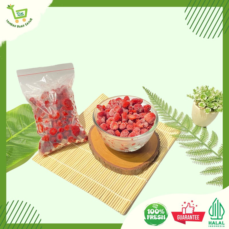 

RASPBERRY FROZEEN ISI 500 GR (KHUSUS SAMEDAY DAN INSTAN)