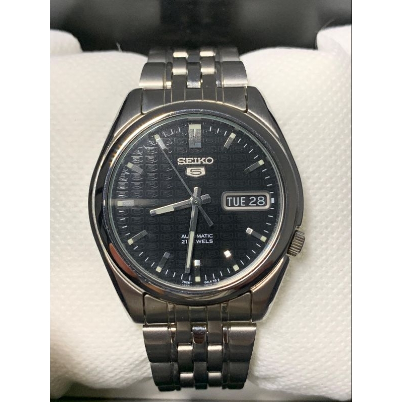 Seiko 5 logo textured dial 7s26-01V0