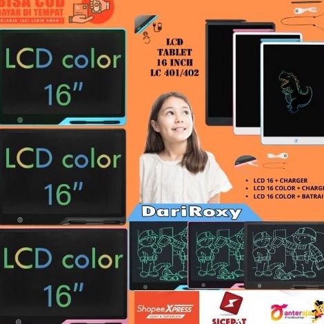 

Terlaris Papan Tulis Anak Lcd Led Writing Tablet Mainan Edukatif Edukasi Digital Magnetic Magnet Mini Kecil Besar Drawing Board Warna Karakter