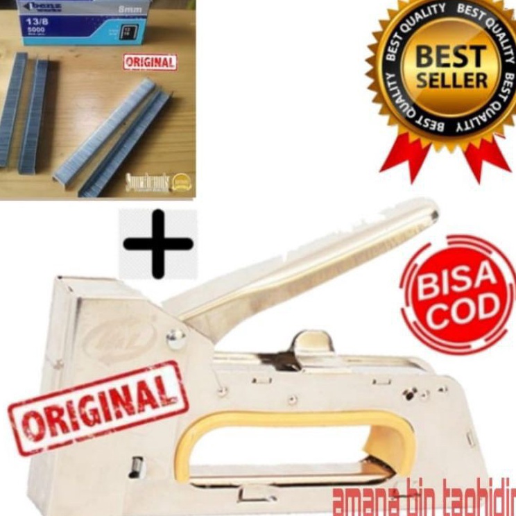 

Bestseller Staples Tacker Refil Stepler Jok Kulit Motor sofa Staples Serbaa
