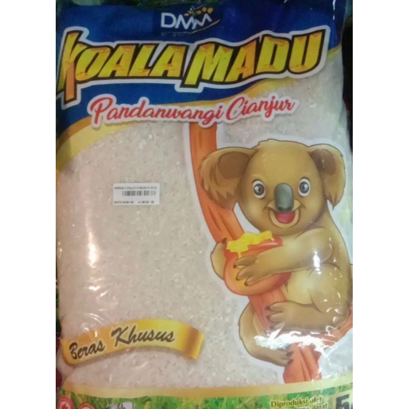 

Beras Khusus Koala Madu Pandan Wangi Cianjur 5 Kg