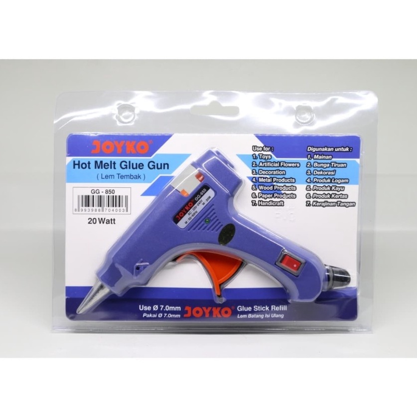 

Limitless Glue Lem Tembak JOYKO GG85 2 Watt Lem Serba a Hot Melt Glue GG85