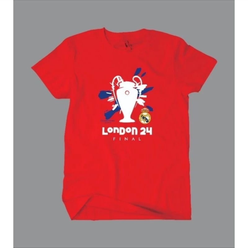 Kaos Final UCL London 2024 / Kaos Real Madrid Juara / Kaos Real Madrid Champions / Kaos Champ15ns