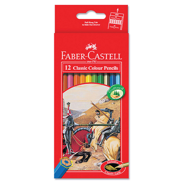 

Clearance Sale! Pensil Warna Faber Castell - 12 L Classic Colour Pencils