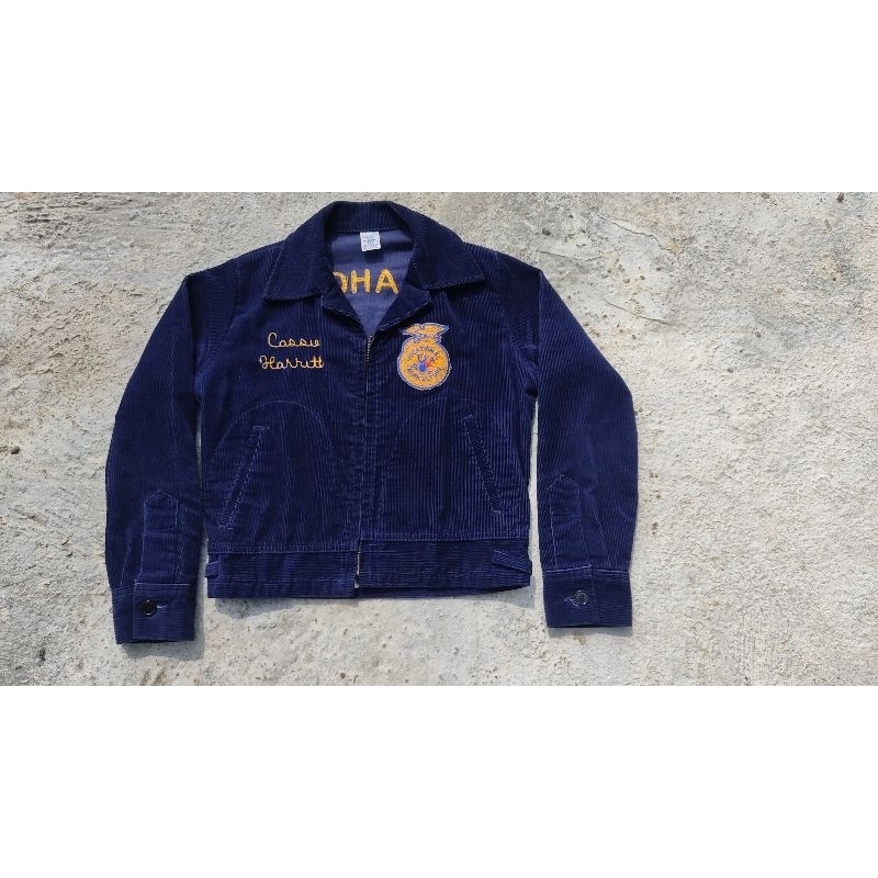 FFA Jacket  Oklahoma Corduroy  90s