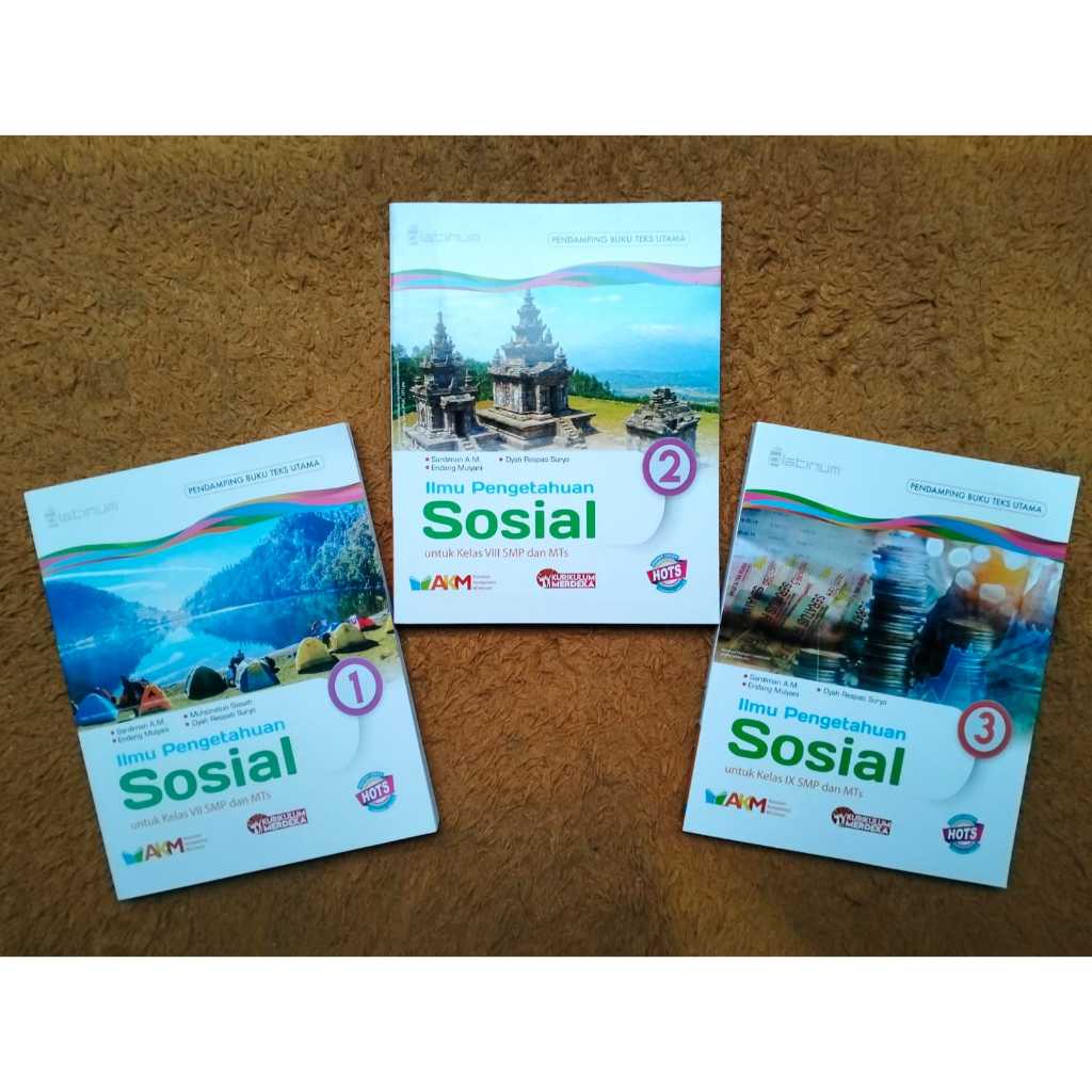 Buku IPS SMP Kelas 7 8 9 Platinum Tiga Serangkai Kurikulum Merdeka