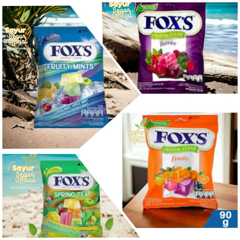 

Aneka Varian Rasa Permen FOXS 125 gr isi 50 pcs