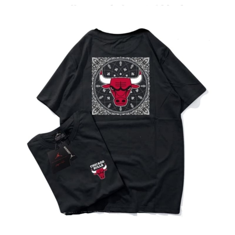 KAOS T-SHIRT CHICAGO BULLS JUMBO ORIGINAL / KAOS DISTRO