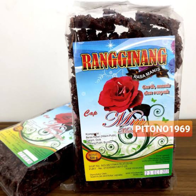 

Rangginang Ketan Asli 500gr berbagai rasa