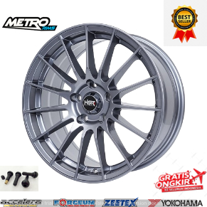 VELG RACING HSR MAUDUS RING 17 COCOK BUAT MOBIL XPANDER RUSH TERIOS INOVA CIVIC