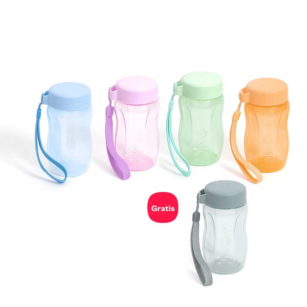 Eco Bottle Anak 310 ml - Fashion Eco Bottle 310 ml with Flat Seal (4 pcs)