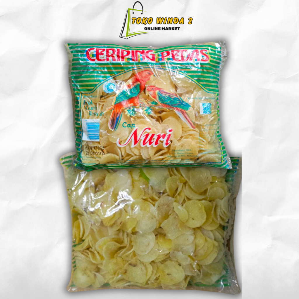 

Kerupuk Mentah Cap Nuri 250 gram