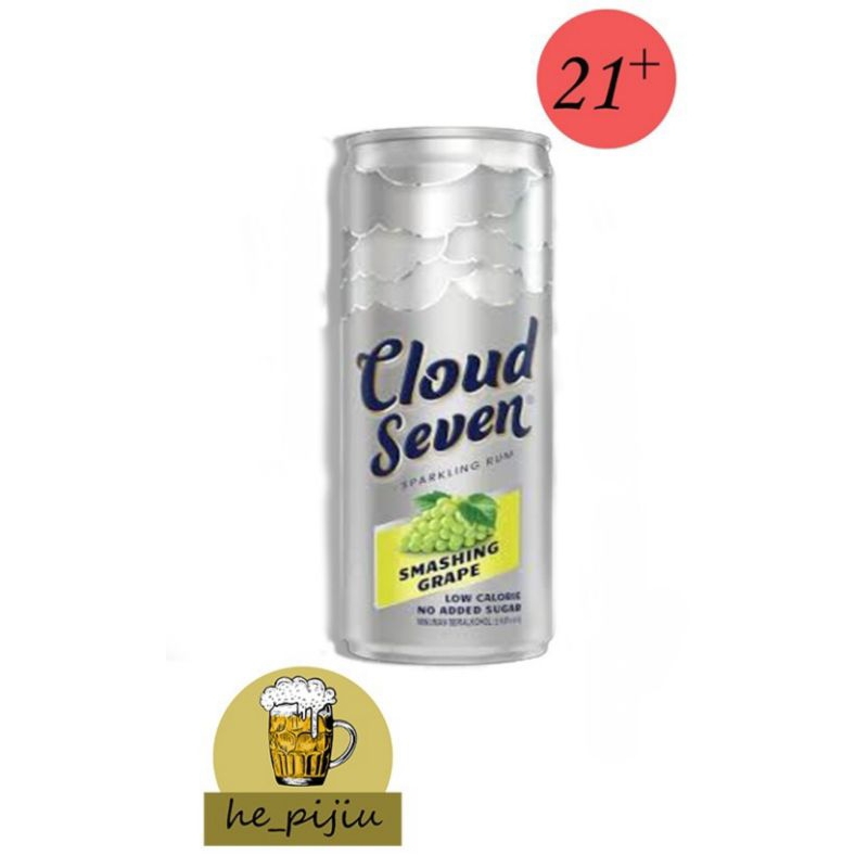 

CLOUD SEVEN SMASHING GRAPE 350ML