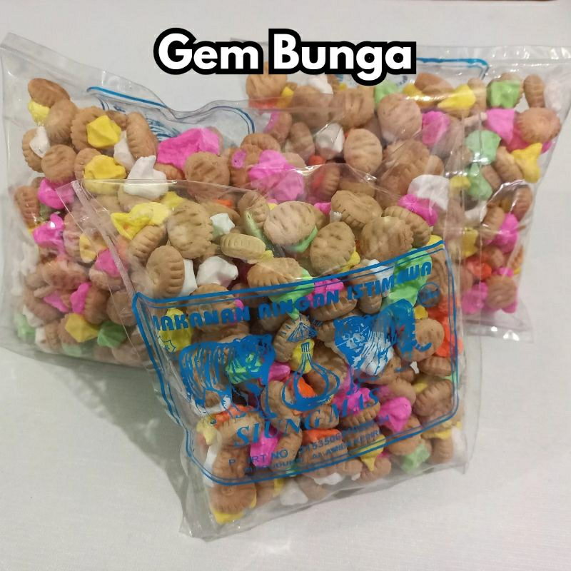 

Gem bunga/Roti Ceplik/Roti gula 210gr