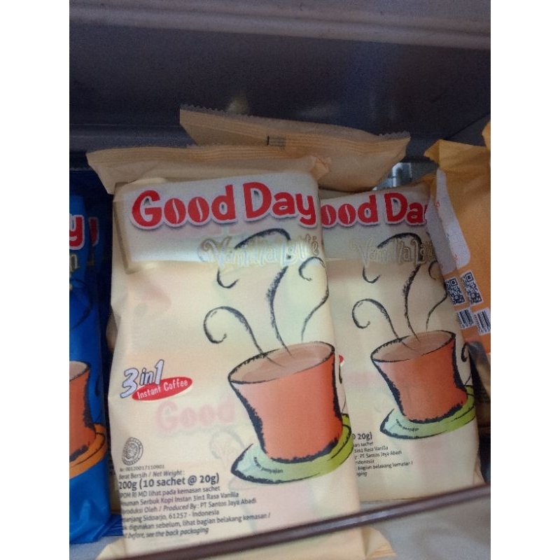 

good day vanilla latte